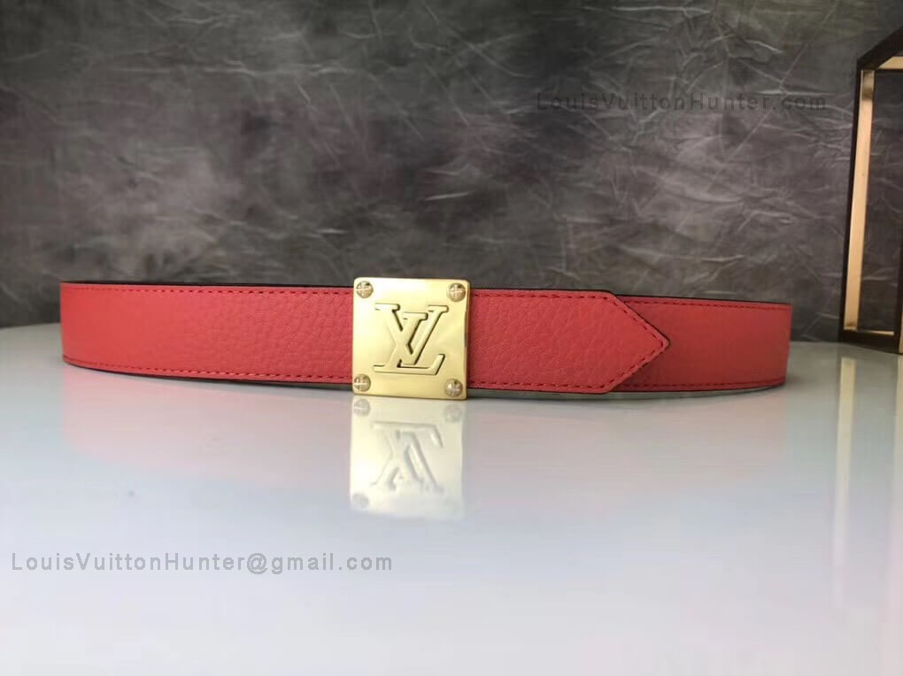 Louis Vuitton Morningram 30mm Reversible Belt 185424